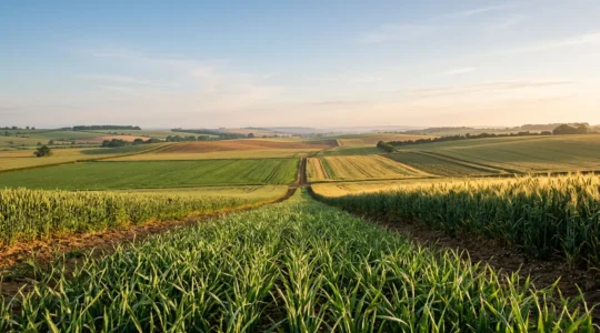 Stratégie agricole de semis décalés pour gérer le stress hydrique et le gel