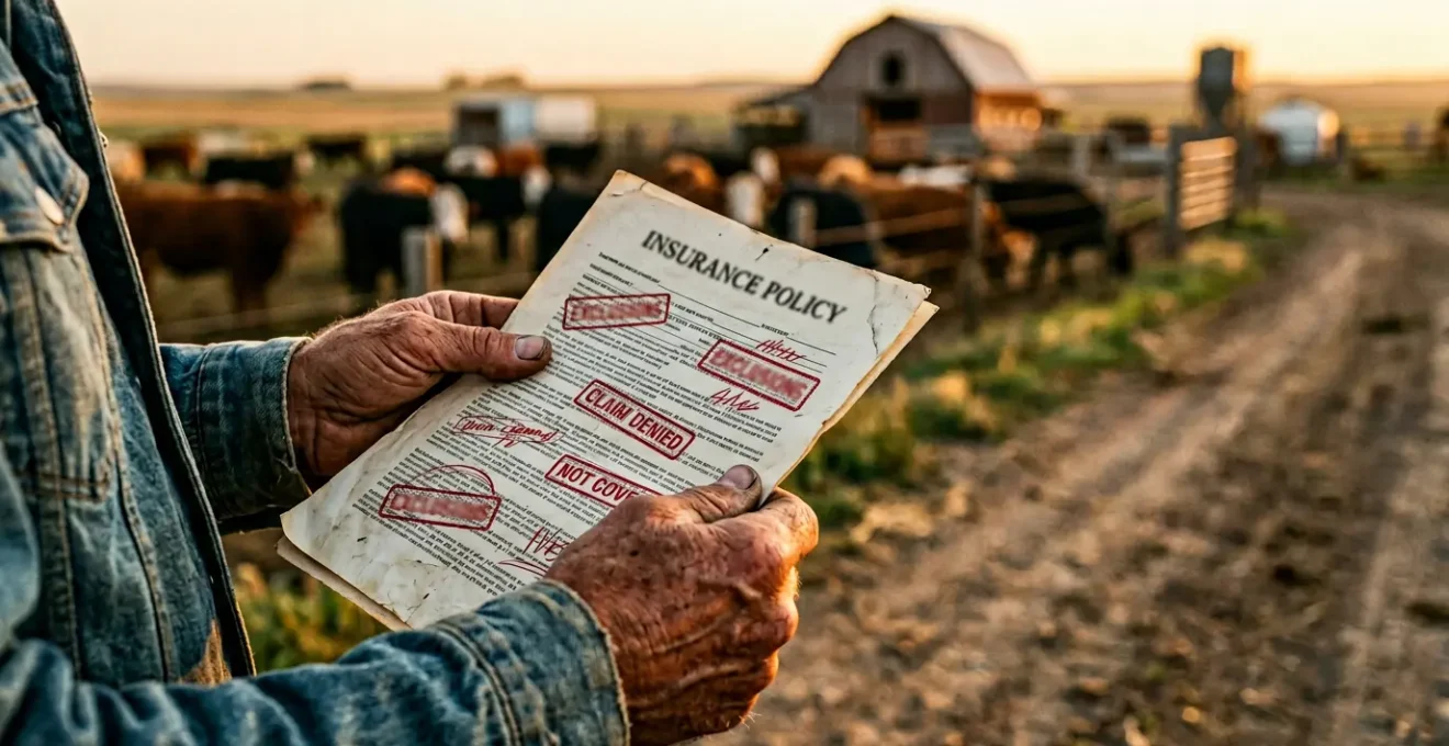 Assurance agricole et exclusions contractuelles pour l'élevage de bétail