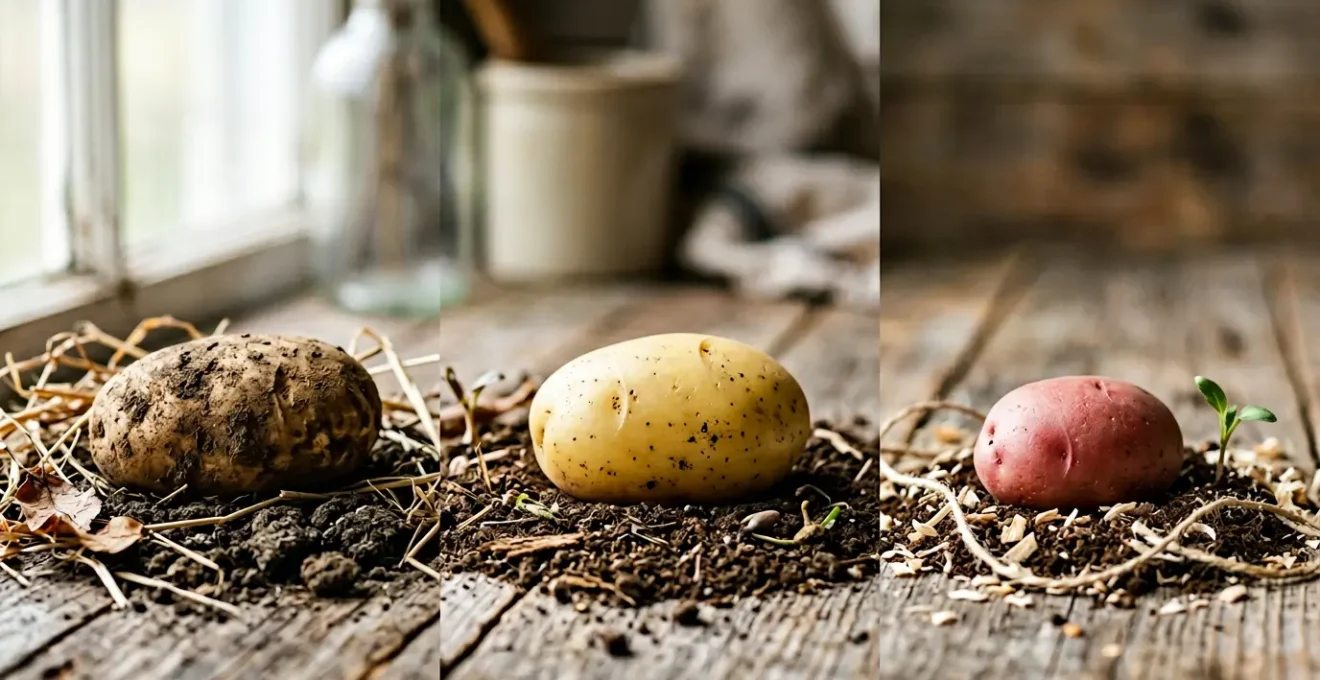 Comparaison visuelle des labels agricoles pour la production de pommes de terre en agriculture durable