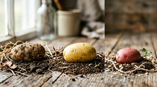 Comparaison visuelle des labels agricoles pour la production de pommes de terre en agriculture durable