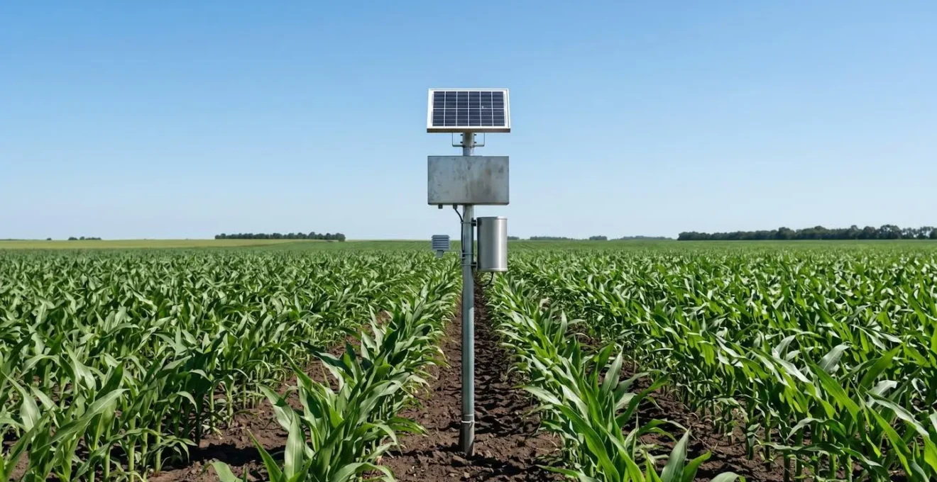 Installation de capteurs de précision pour le pilotage de l'irrigation et de la fertilisation