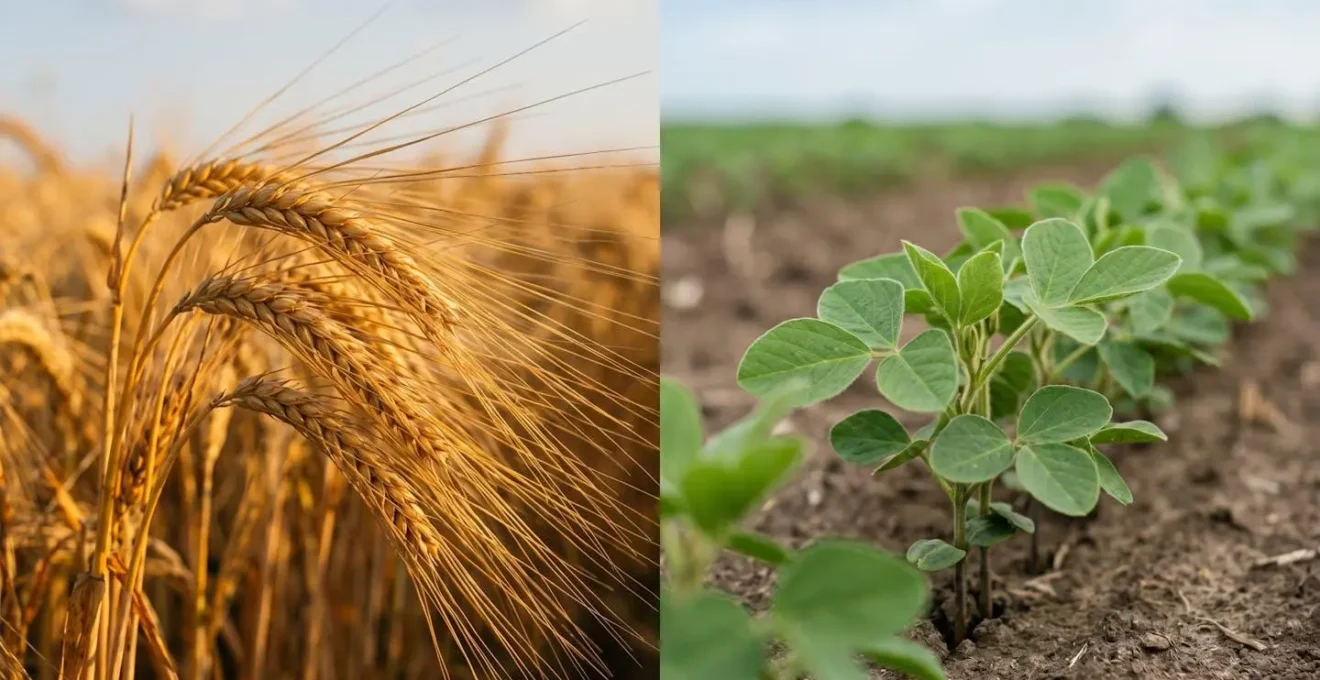 Rotation agricole intensive avec succession de cultures sur une même parcelle